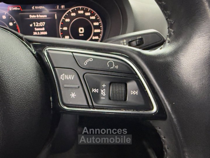 Audi A3 BERLINE 35 TFSI CoD 150 S tronic 7 Design Luxe pack SLINE - 22