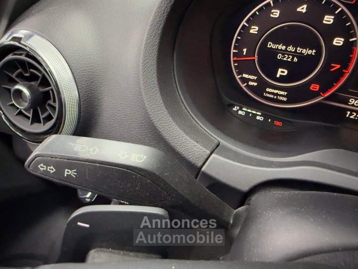 Audi A3 BERLINE 35 TFSI CoD 150 S tronic 7 Design Luxe pack SLINE - 23