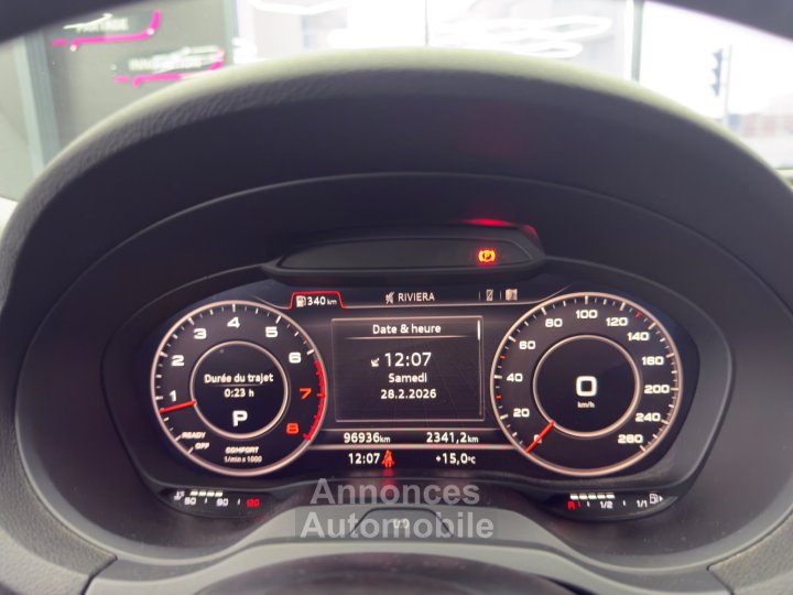 Audi A3 BERLINE 35 TFSI CoD 150 S tronic 7 Design Luxe pack SLINE - 26