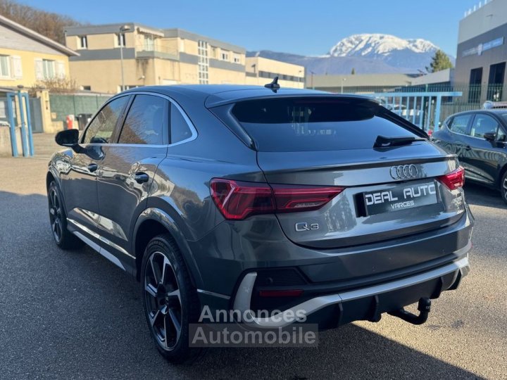 Audi Q3 Sportback 40 TDI 200ch S line quattro tronic 7 11cv, - 3