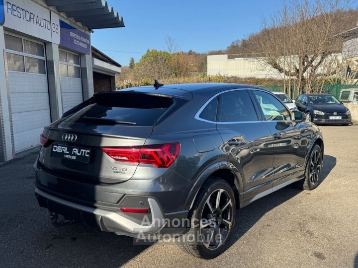 Audi Q3 Sportback 40 TDI 200ch S line quattro tronic 7 11cv, - 4
