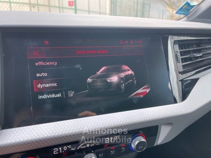 Audi A1 Sportback 30 TFSI 110ch S Line Tronic 7 - 9