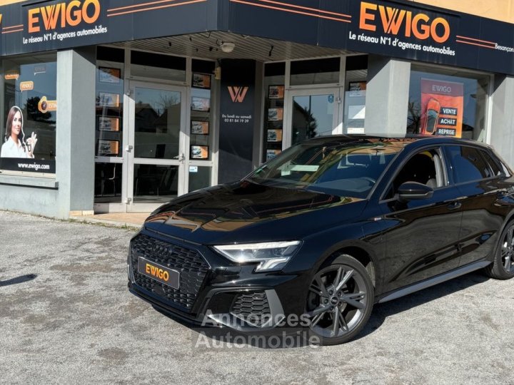 Audi A3 Sportback 14 40 tfsie 204 ch phev hybrid 257kwh s line s-tronic - 1