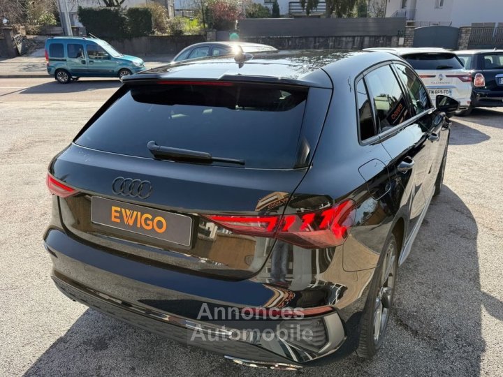 Audi A3 Sportback 14 40 tfsie 204 ch phev hybrid 257kwh s line s-tronic - 5