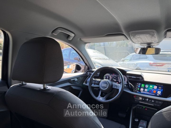 Audi A3 Sportback 14 40 tfsie 204 ch phev hybrid 257kwh s line s-tronic - 15