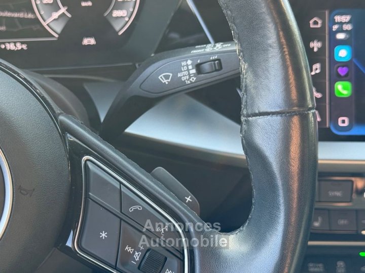 Audi A3 Sportback 14 40 tfsie 204 ch phev hybrid 257kwh s line s-tronic - 17