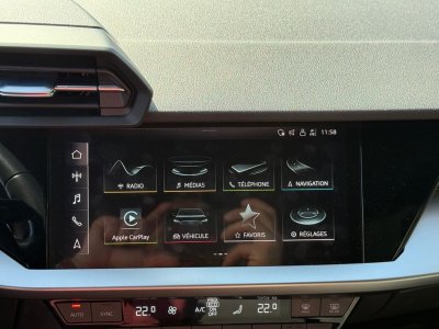 Audi A3 Sportback 14 40 tfsie 204 ch phev hybrid 257kwh s line s-tronic   - 25