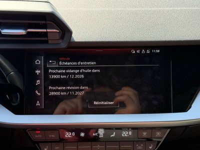 Audi A3 Sportback 14 40 tfsie 204 ch phev hybrid 257kwh s line s-tronic   - 26