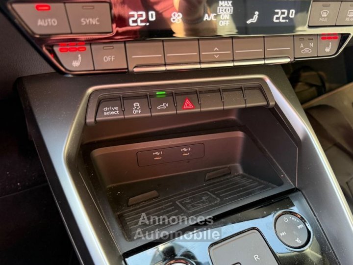 Audi A3 Sportback 14 40 tfsie 204 ch phev hybrid 257kwh s line s-tronic - 28