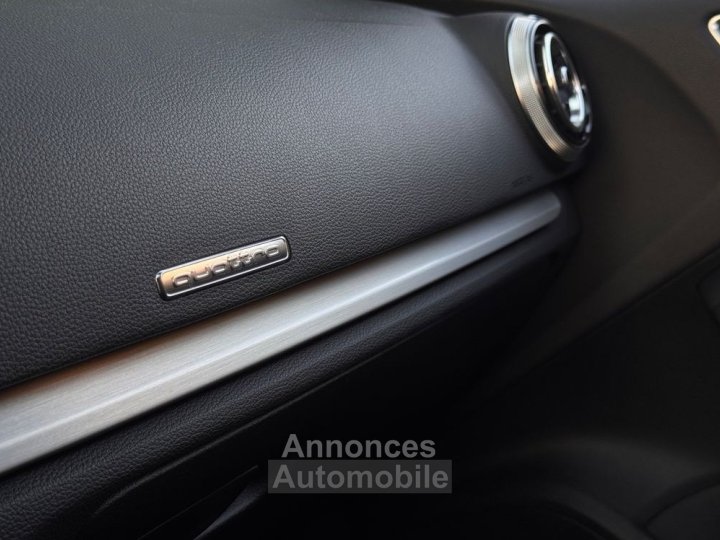 Audi S3 sportback 20 tfsi 300ch quattro s-tronic 7 toit ouvrant entretien a jour virtual cockpit - 10
