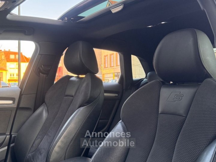 Audi S3 sportback 20 tfsi 300ch quattro s-tronic 7 toit ouvrant entretien a jour virtual cockpit - 12