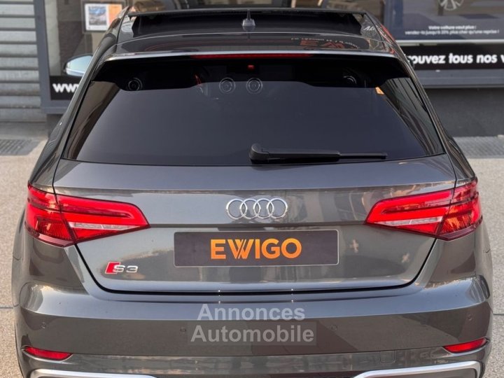 Audi S3 sportback 20 tfsi 300ch quattro s-tronic 7 toit ouvrant entretien a jour virtual cockpit - 14