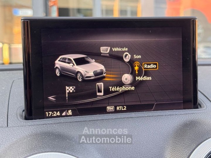 Audi S3 sportback 20 tfsi 300ch quattro s-tronic 7 toit ouvrant entretien a jour virtual cockpit - 23