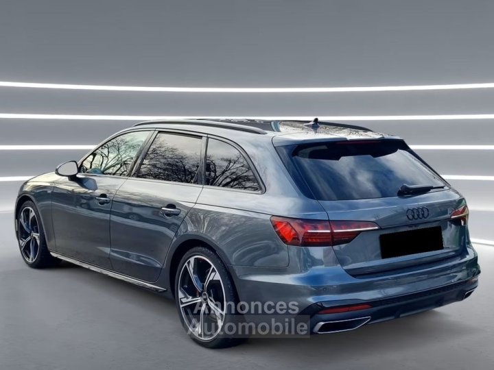 Audi A4 Avant 40 TFSI S line 204CH ACC-GPS-LED-ATTACHE REMORQUE-CAMERA-HAYON ELECTRIQUE-VIRTUAL COCKPIT-RETRO RABATABLE - 3
