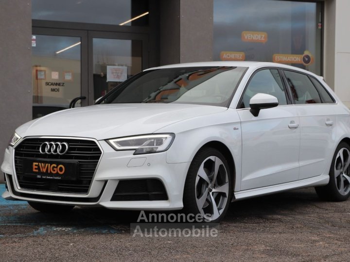 Audi A3 Sportback 20 tdi 150 s line s-tronic bva - 1