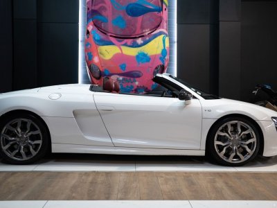Audi R8 V10 SPYDER 52 525 CV | Origine France Bang & Olufsen Suivi complet   - 2