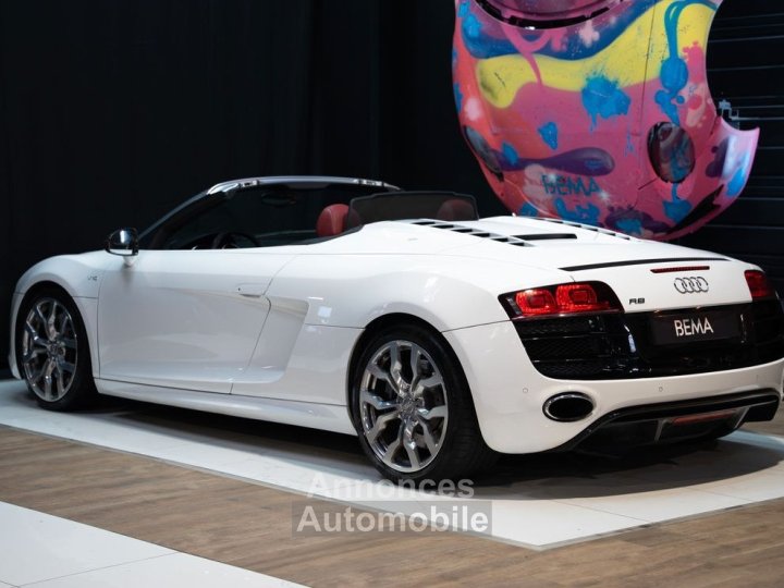 Audi R8 V10 SPYDER 52 525 CV | Origine France Bang & Olufsen Suivi complet - 3