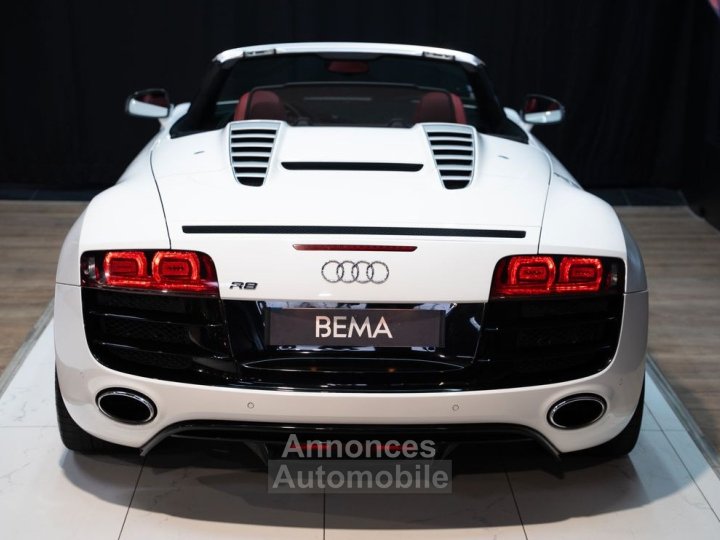 Audi R8 V10 SPYDER 52 525 CV | Origine France Bang & Olufsen Suivi complet - 4