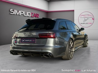 Audi RS6 AVANT Performance V8 40 TFSI Quattro Toit Ouvrant Pack Carbon Admission Eventuri Ligne Milltek Malus Pay&eacute;   - 4
