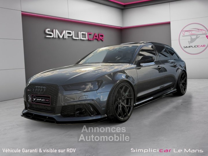 Audi RS6 AVANT Performance V8 40 TFSI Quattro Toit Ouvrant Pack Carbon Admission Eventuri Ligne Milltek Malus Pay&eacute; - 5