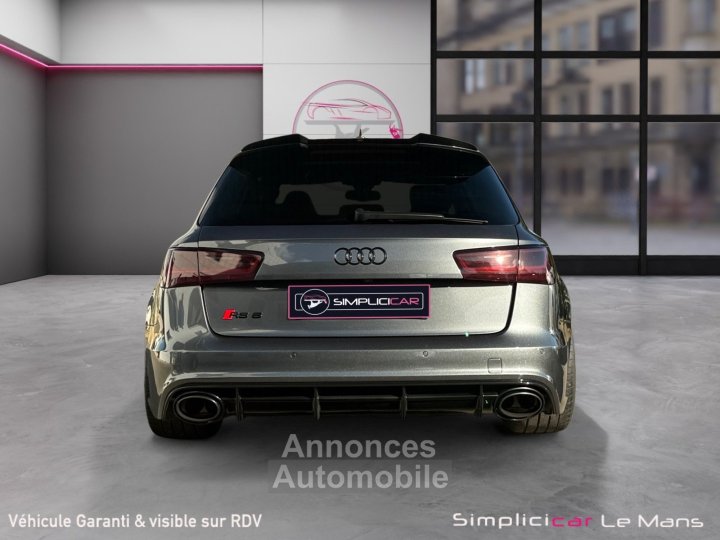 Audi RS6 AVANT Performance V8 40 TFSI Quattro Toit Ouvrant Pack Carbon Admission Eventuri Ligne Milltek Malus Pay&eacute; - 7