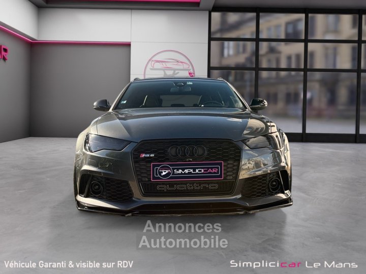 Audi RS6 AVANT Performance V8 40 TFSI Quattro Toit Ouvrant Pack Carbon Admission Eventuri Ligne Milltek Malus Pay&eacute; - 8