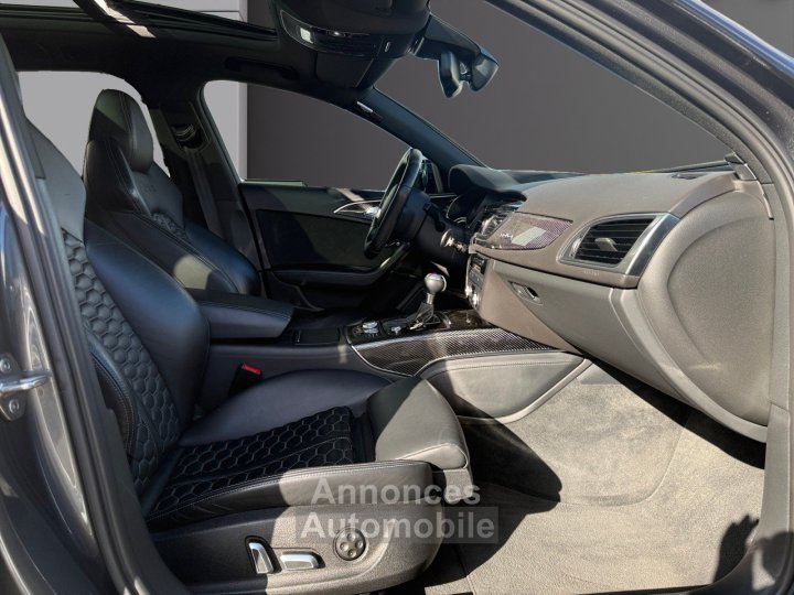 Audi RS6 AVANT Performance V8 40 TFSI Quattro Toit Ouvrant Pack Carbon Admission Eventuri Ligne Milltek Malus Pay&eacute; - 10