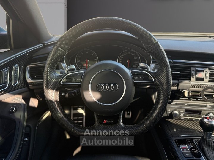 Audi RS6 AVANT Performance V8 40 TFSI Quattro Toit Ouvrant Pack Carbon Admission Eventuri Ligne Milltek Malus Pay&eacute; - 13