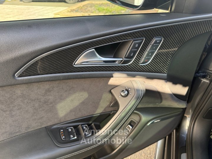 Audi RS6 AVANT Performance V8 40 TFSI Quattro Toit Ouvrant Pack Carbon Admission Eventuri Ligne Milltek Malus Pay&eacute; - 20
