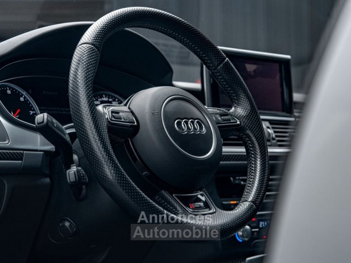 Audi RS6 40 TFSI 560 CH QUATTRO Tiptronic Carbone CarPlay Cam&eacute;ra 360 Roues hiver et &eacute;t&eacute; R&eacute;gulateur adaptatif Suspension active - 3