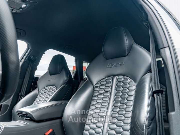 Audi RS6 40 TFSI 560 CH QUATTRO Tiptronic Carbone CarPlay Cam&eacute;ra 360 Roues hiver et &eacute;t&eacute; R&eacute;gulateur adaptatif Suspension active - 5