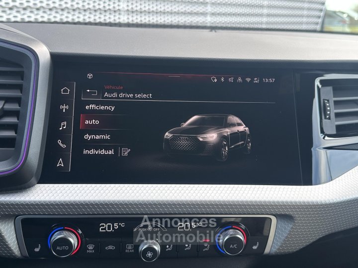Audi A1 Sportback 30 TFSI 116 ch S tronic 7 S Line Plus - 26