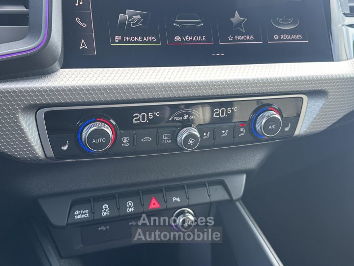Audi A1 Sportback 30 TFSI 116 ch S tronic 7 S Line Plus - 28