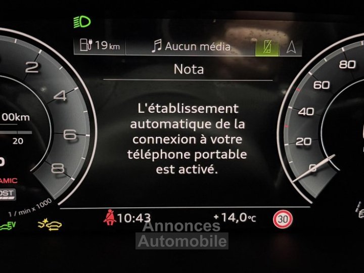 Audi A3 Sportback TFSI e Hybride rechargeable 272 S tronic 6 S line - 47