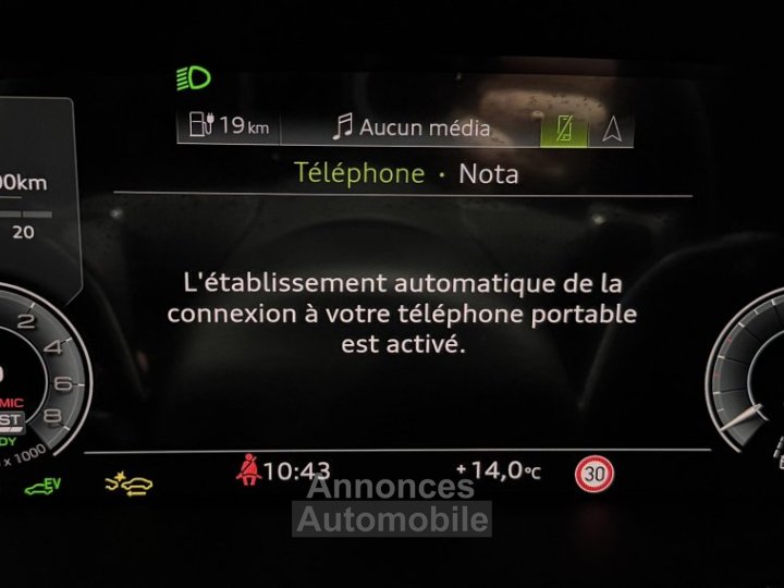 Audi A3 Sportback TFSI e Hybride rechargeable 272 S tronic 6 S line - 48