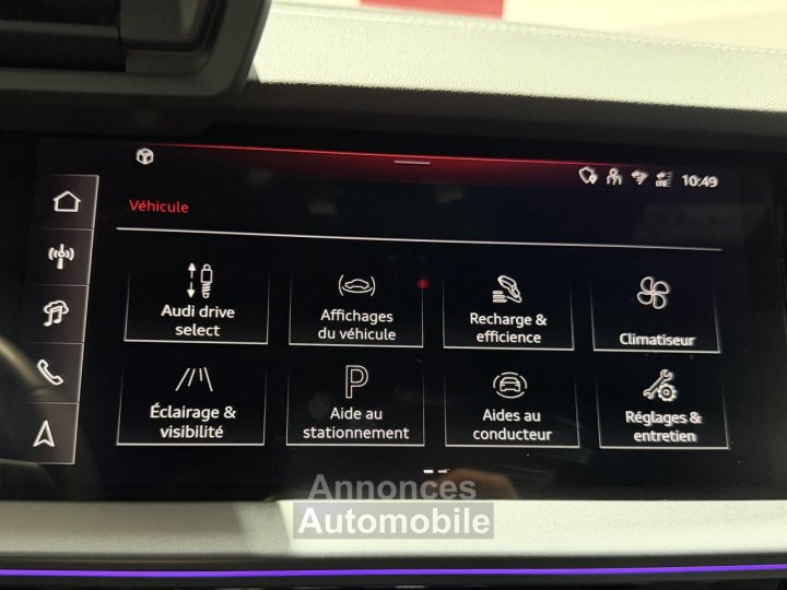 Audi A3 Sportback TFSI e Hybride rechargeable 272 S tronic 6 S line - 59