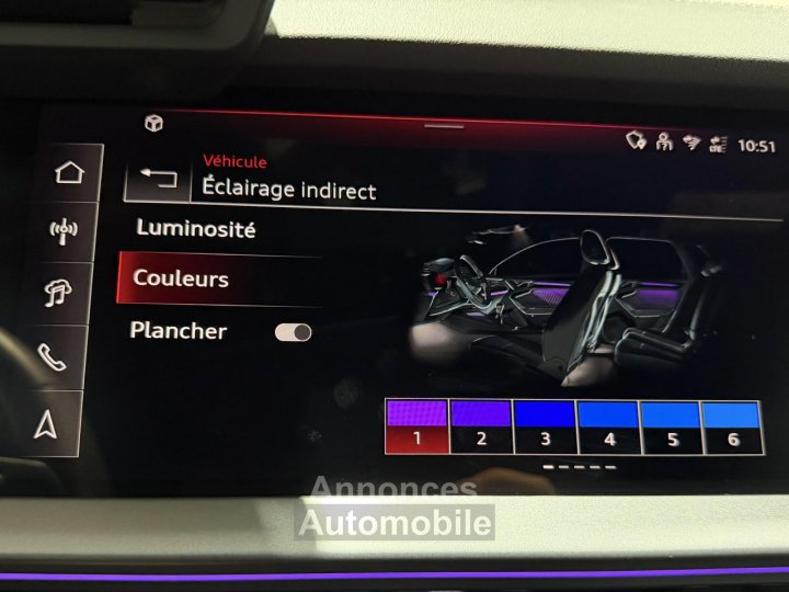 Audi A3 Sportback TFSI e Hybride rechargeable 272 S tronic 6 S line - 65