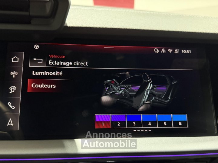 Audi A3 Sportback TFSI e Hybride rechargeable 272 S tronic 6 S line - 66