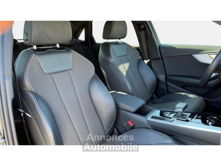 Audi A4 20 35 TFSI 150 BVA S-tronic S line - CAMERA / DRIVE SELECT / VOLANT CHAUFFANT - 13