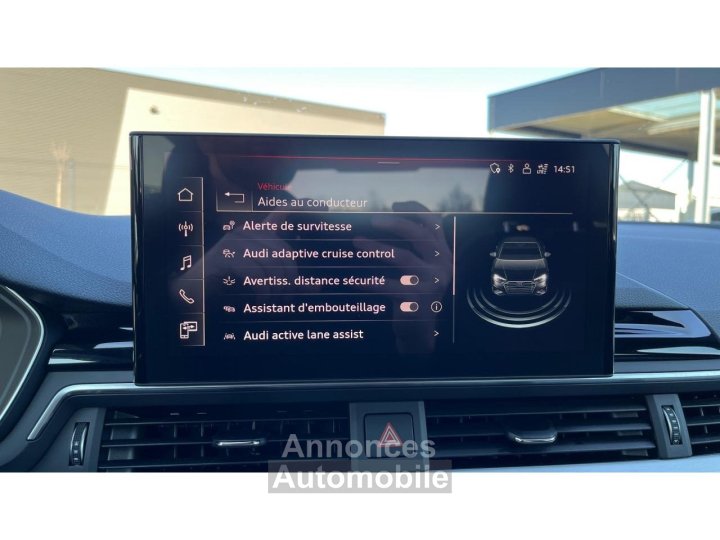 Audi A4 20 35 TFSI 150 BVA S-tronic S line - CAMERA / DRIVE SELECT / VOLANT CHAUFFANT - 35