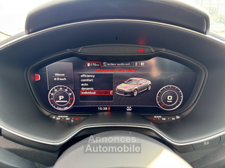 Audi TT 40 TFSI 197ch S-line Stronic 7 - Origine France - Suivi - 25