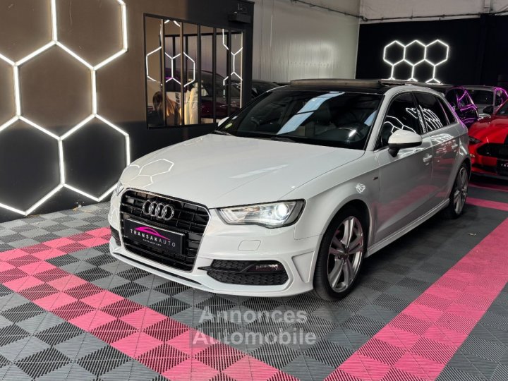 Audi A3 Sportback 20 TDI 150 ch S Line ~ Toit ouvrant ~ Cam&eacute;ra de recul ~ Distribution OK ~ - 3