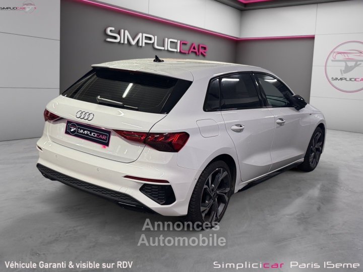 Audi A3 Sportback 40 TFSIe 204 S tronic 6 S Line GARANTIE 12 MOIS - 4