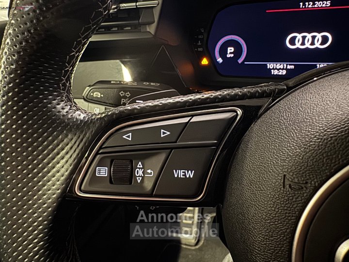 Audi A3 Sportback 40 TFSIe 204 S tronic 6 S Line GARANTIE 12 MOIS - 15