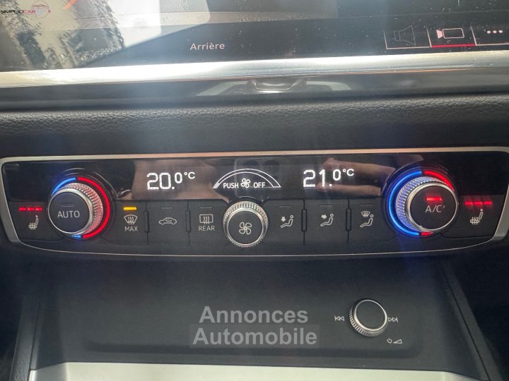 Audi Q3 Sportback 35 TFSI 150 ch S tronic 7 S line GARANTIE 12 MOIS / TVA RECUPERABLE - 15
