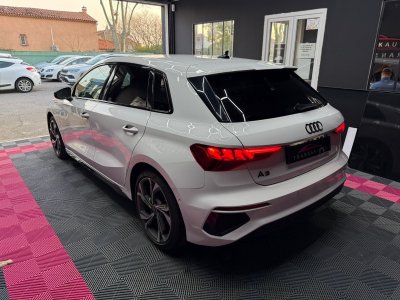 Audi A3 Sportback 35 TDI 150 S tronic 7 S Line CAMERA / KEYLESS / DRIVE SELECT / CARPLAY / LUMIERE D'AMBIANCE / PARK ASSIST / VIRTUAL / PALETTES   - 4