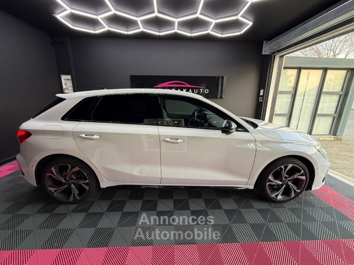 Audi A3 Sportback 35 TDI 150 S tronic 7 S Line CAMERA / KEYLESS / DRIVE SELECT / CARPLAY / LUMIERE D'AMBIANCE / PARK ASSIST / VIRTUAL / PALETTES - 7