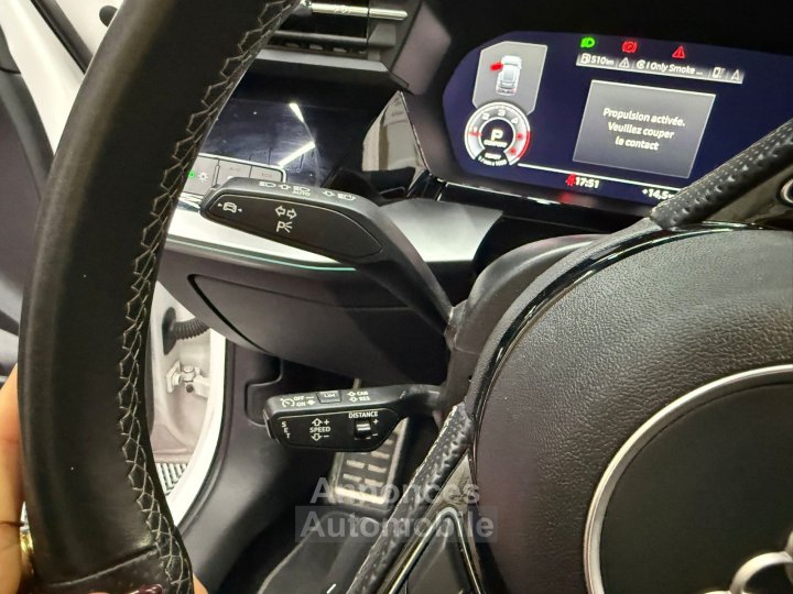 Audi A3 Sportback 35 TDI 150 S tronic 7 S Line CAMERA / KEYLESS / DRIVE SELECT / CARPLAY / LUMIERE D'AMBIANCE / PARK ASSIST / VIRTUAL / PALETTES - 23