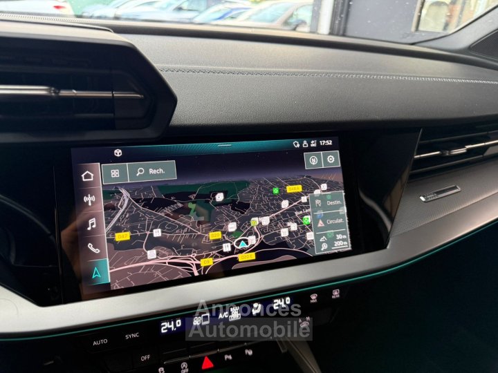 Audi A3 Sportback 35 TDI 150 S tronic 7 S Line CAMERA / KEYLESS / DRIVE SELECT / CARPLAY / LUMIERE D'AMBIANCE / PARK ASSIST / VIRTUAL / PALETTES - 33