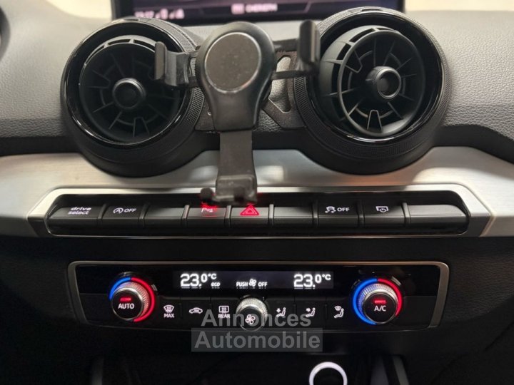 Audi Q2 SLINE 40 TDI QUATTRO CAMERA DE RECUL FULL LED STRONIC GARANTIE 12 MOIS - 12
